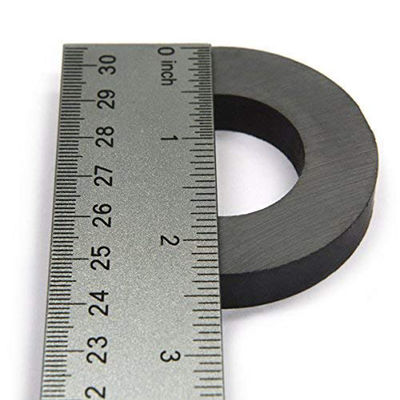 D61xd32x9mm de cerámica personalizada Y35 Magneto Ferrito de altavoz sin recubrimiento