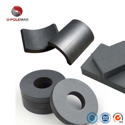 ±0.01mm Tolerancia de Magneto de arco cerámico de ferrita de grado completo para motor