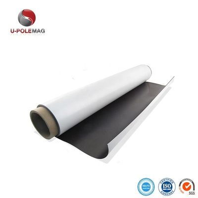 Rollo de láminas magnéticas de caucho flexible con adhesivo para una unión fuerte y duradera