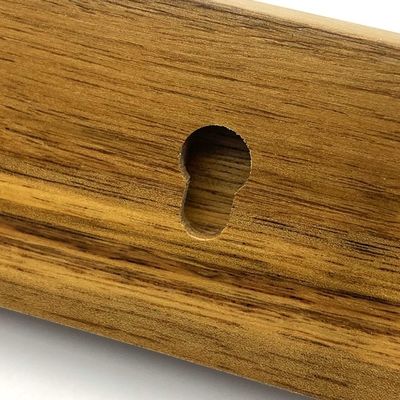 Estante de cuchillo magnético de madera de acacia para el almacenamiento de cuchillos de cocina con estilo y práctica