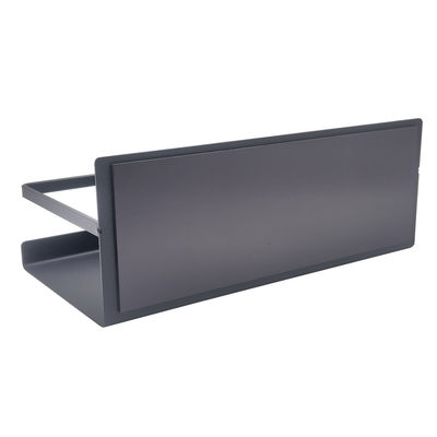 Organizador de especias magnético de acero inoxidable montado en la pared para microondas/fritas/reflectores