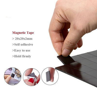 Tela magnética de caucho flexible de grado directo personalizada con recubrimiento adhesivo 3M