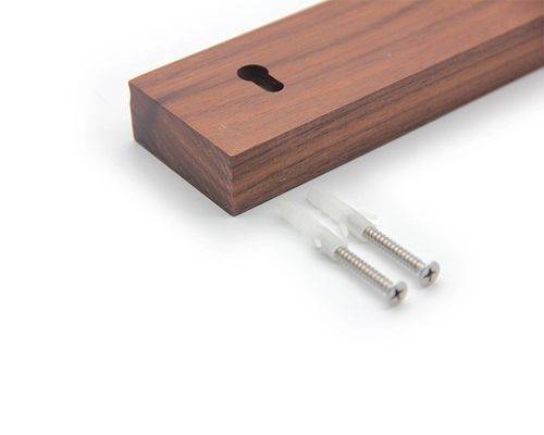 Cuchillo magnético de madera de nuez para pared completamente cerrado Envío por mar/aire/exprés