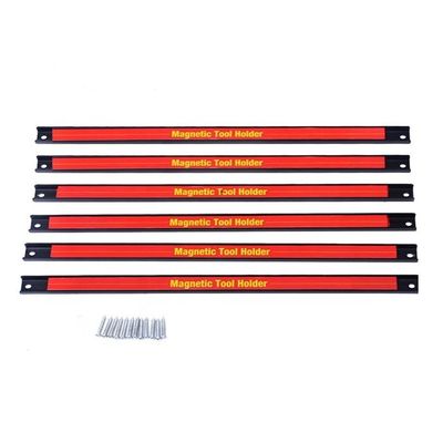 Permanente 8" 12" 18" 24" Portador de herramientas magnéticas de trabajo pesado/ barra de herramientas magnética para llaves de llave pinzas de tornillo