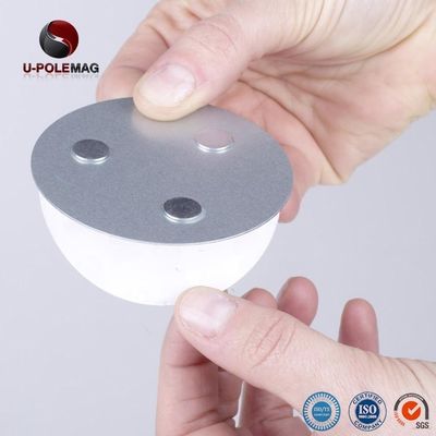 ISO9001 2000 Certificado 3pcs Detector de humo magnético montado con sistema y grado NdFeB