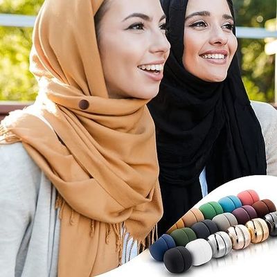 Almacén de moda Magneto fuerte Pinos de hijab para mujeres Escalera multicolor Pinos magnéticos