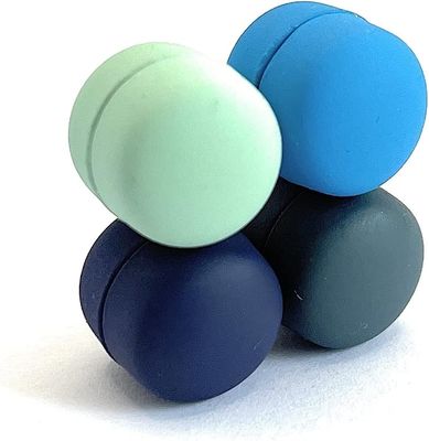 Magnetos para cortinas de ducha al aire libre con pesas de caucho de uso pesado Color negro de caucho