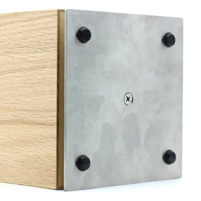 Magneto de madera ferrita 360 portacuchillos giratorios con soporte magnético