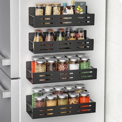Organizador de cocina Repisas magnéticas para refrigeradores Ecológicas y llenas