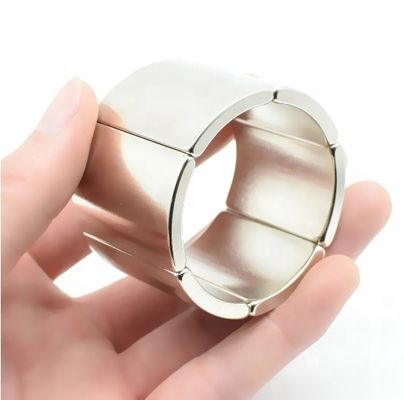 Grado 48SH Imán de segmento de neodimio epoxi para tolerancia de precisión del motor /-0,05 mm