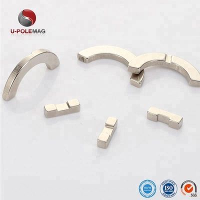 Magnetos de arco de neodimio para el rotor del motor bldc Máxima temperatura de trabajo de 80 grados centígrados