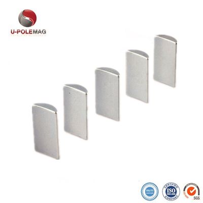 Servicio de procesamiento de perforación Imán de neodimio para generadores Forma trapezoidal permanente