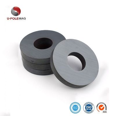 Tamaño personalizado Ferrito Cerámico disco redondo anillo de imán para el motor en América del Sur