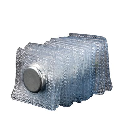 Magnetos industriales de costura oculta PVC botones de cierre magnéticos invisibles con recubrimiento de zinc