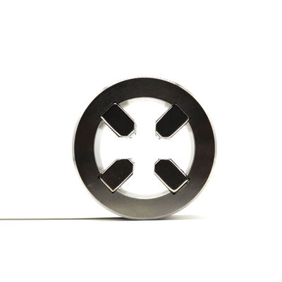 Magneto de tierra rara de N54 de oro compuesto a medida Magneto de Gauss fuerte 8700Gs Núcleo magnético