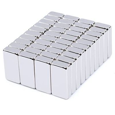 Magnetos de neodimio de bloque fuerte personalizados de 20 mm X 10 mm X 2 mm Magnetos con tolerancia ± 1%