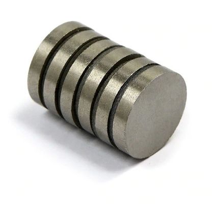 D25 x 10 mm Imán de tierras raras compuesto SmCo17 para resistencia a altas temperaturas 600c