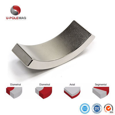 Servicio de moldeo N52 Magnetos de neodimio de arco de volante magnético fuerte para generador