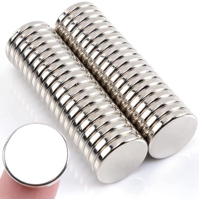 Imán de neodimio compuesto N52 N50 N30 a granel 12x2 mm para llegada permanente