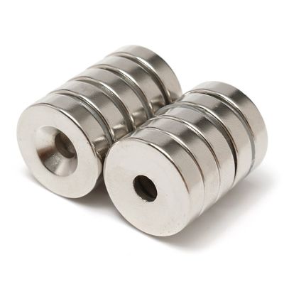 3.5mm Magnetos contra hundimiento Personalizable d20x3mm para sistemas y soportes de cierre magnéticos