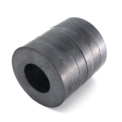 Magnetos de anillo de ferrita cerámica Y30 para sistemas de altavoces fuertes y duraderos