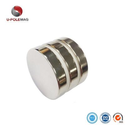 Tolerancia de precisión de /-0.1mm N38 doble lado Neodimio Magneto de disco para el embalaje de la caja regalo