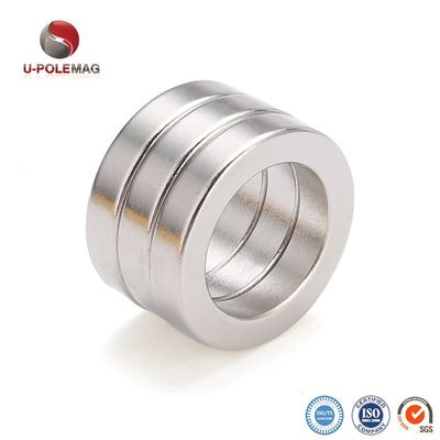 Aplicaciones a altas temperaturas Anillo magnético de neodimio N52 Tamaño personalizado para cortar