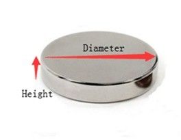 38.1x6.35mm Magneto N52 súper fuerte con tolerancia precisa /-0.05mm y chapa de níquel