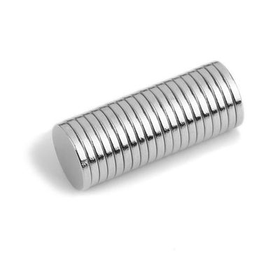 20 años Magneto de disco de neodimio personalizado 10 mm x 2 mm para aplicaciones de alta temperatura
