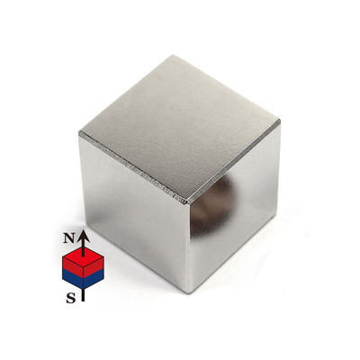 Imán industrial N52 Imán de neodimio 1" Cubo con servicio de corte de imán NdFeB