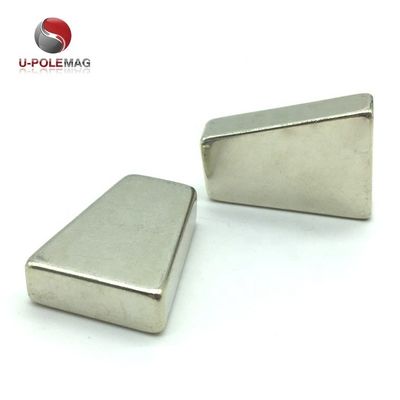 34.66g Grado NdFeB Alta temperatura 150 grados centígrados 48SH NdFeB Imágenes con forma de trapecio