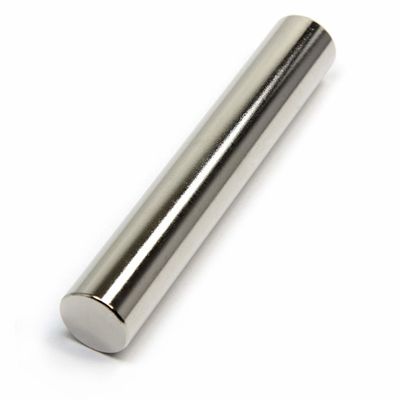 Imán de cilindro magnetizado diametralmente con recubrimiento de NiCuNi para aplicaciones industriales