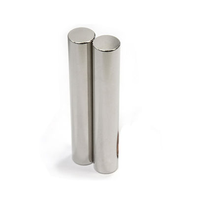 Imán de cilindro magnetizado diametralmente con recubrimiento de NiCuNi para aplicaciones industriales