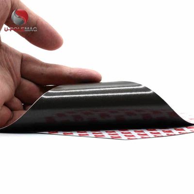 Hoja magnética de neodimio flexible con tolerancia de ±0,01 mm y fuerza magnética fuerte