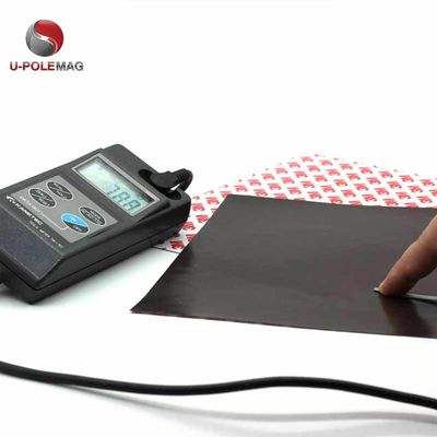 Hoja magnética de neodimio flexible con tolerancia de ±0,01 mm y fuerza magnética fuerte
