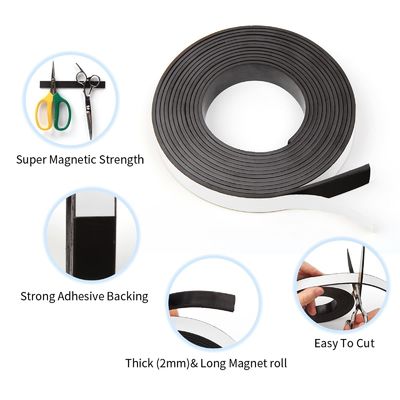 Magnetos de banda flexible con 3M Adhesive Solución de señalización y visualización de primer nivel