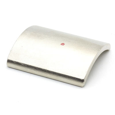 N35SH Imán permanente NdFeB para motores Imán de neodimio de segmento de arco personalizado