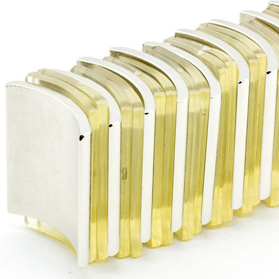 N35SH Imán permanente NdFeB para motores Imán de neodimio de segmento de arco personalizado