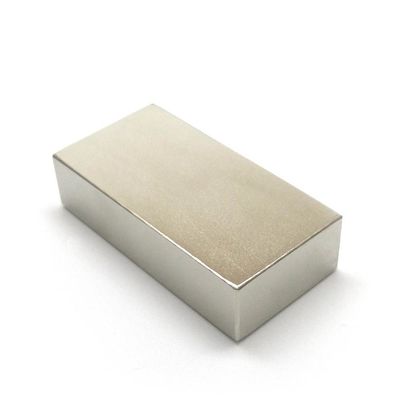 15-20 días Tiempo de entrega Personalizado Magnético de neodimio gigante N52 de bloque 100x50x20mm ± 1% Tolerancia