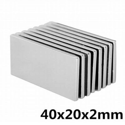 Temperatura de trabajo máxima de 80°C Imán de neodimio 50x10x5 para bloque de barra magnética del generador