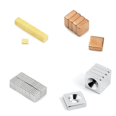 15-20 días Tiempo de entrega de la muestra Revestimiento de plata N52 NdFeB Magnet Arc Block Ring Disc Magnet