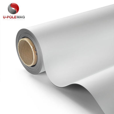 Rollo magnético de caucho PVC blanco/Rollo de lámina magnética permanente/Material del rollo magnético