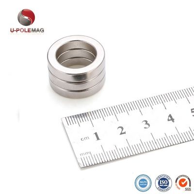 Magnético de anillo de neodimio personalizado de alto grado de recubrimiento duradero para motor de eje de rueda