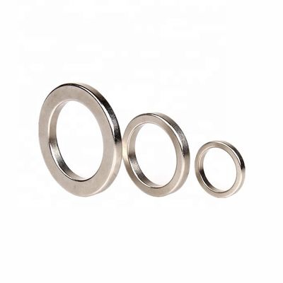 Magnético de anillo de neodimio personalizado de alto grado de recubrimiento duradero para motor de eje de rueda