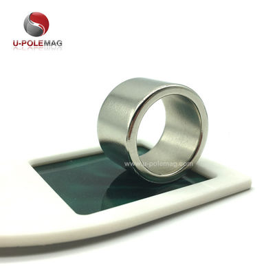 Magnético de anillo de neodimio personalizado de alto grado de recubrimiento duradero para motor de eje de rueda