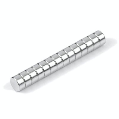 Imán de neodimio en forma de disco pequeño N52 permanente de 4 mmx2 mm para aplicaciones industriales