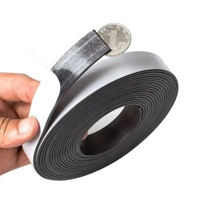 Cintas magnéticas de caucho flexible para AGV 50 mm de dirección de polo norte/sur Isotrópico/Anisotrópico