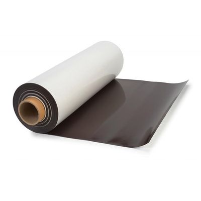 Muestra Magneto de caucho isotrópico Flexible Hoja de cartón blanco de borrado en seco Rollo de borrado de PVC Muestra negra