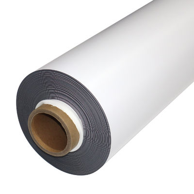 Magneto de caucho compuesto de PVC blanco/rollo de hoja magnética para aplicaciones versátiles