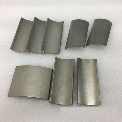 Imágenes de arco de neodimio para pasivación de motores con material SH revestido Tolerancia de precisión /-0,1 mm